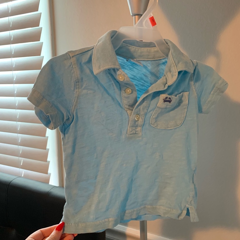 Blue polo